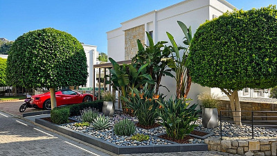 Kaledos Villaları - Türkkuyusu'nda Kale ve Marina Manzaralı Villa