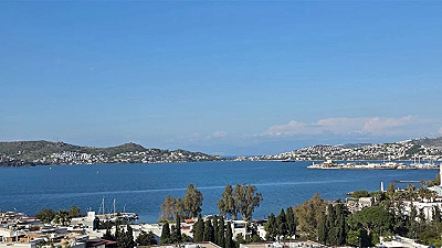 Yalıkavak Marina Yakınında Kapanmaz Deniz Manzaralı 4+2 Satılık Ev